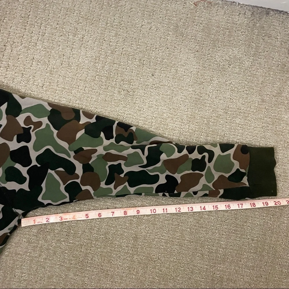 Adidas Original Camo Hoodie Jacket Size Medium